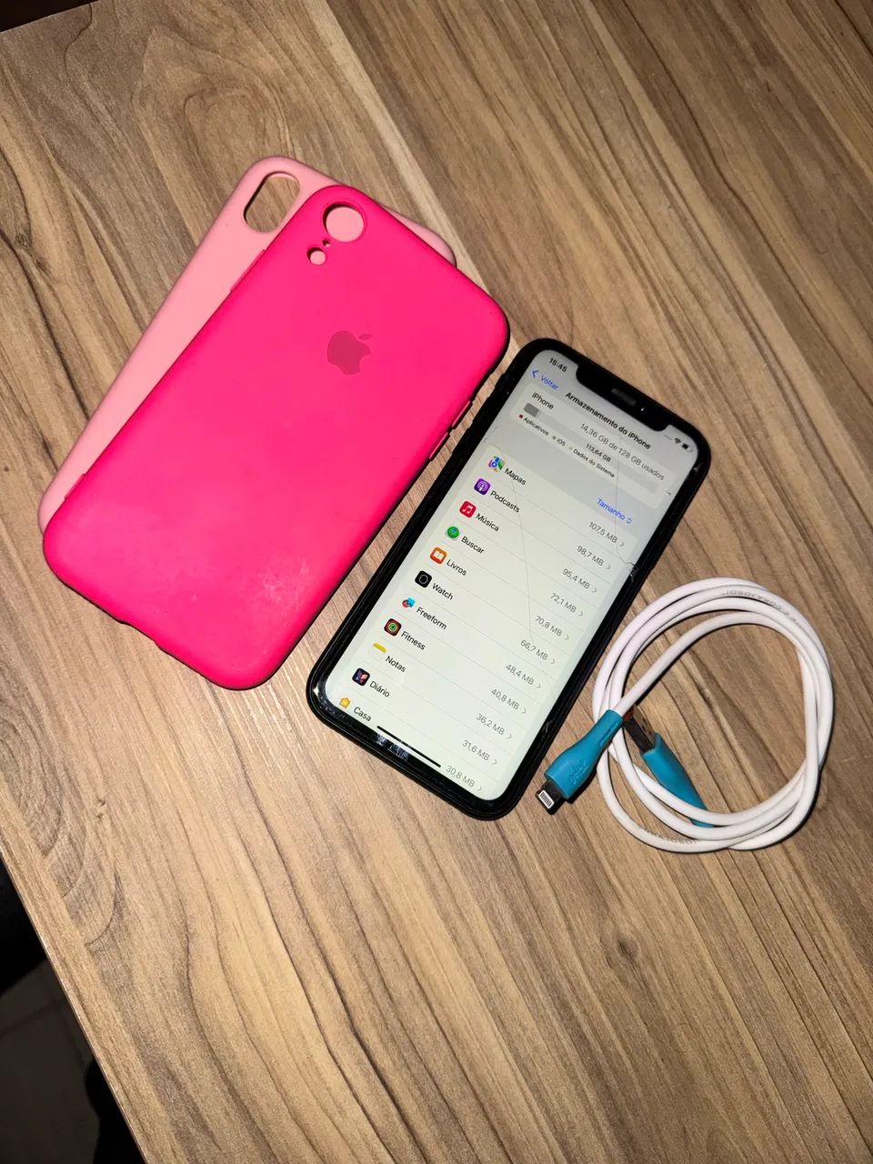 IPHONE XR 128gb + CABO + CAPINHAS - Foto 2