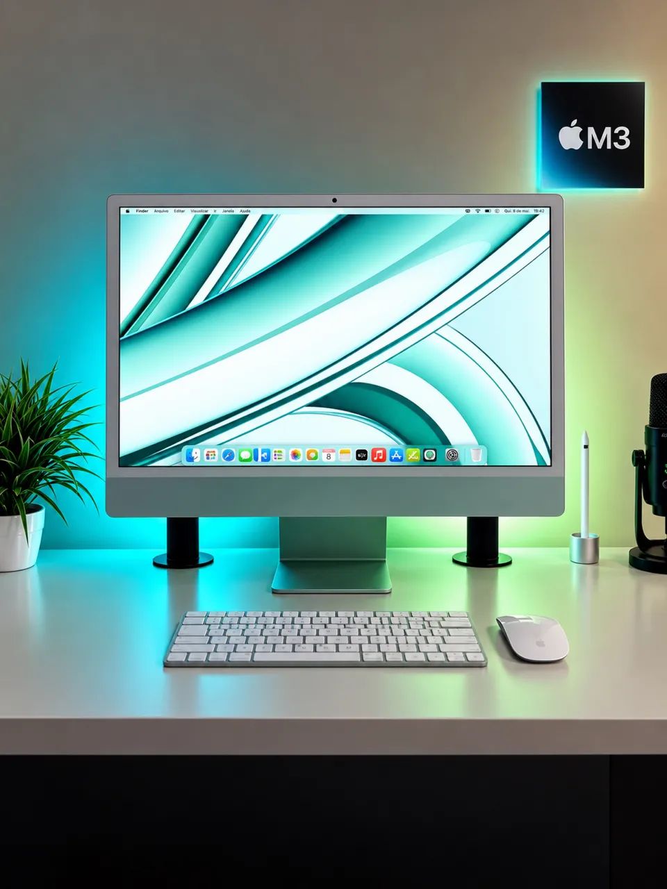 iMac m3 8gb 256gb SSD