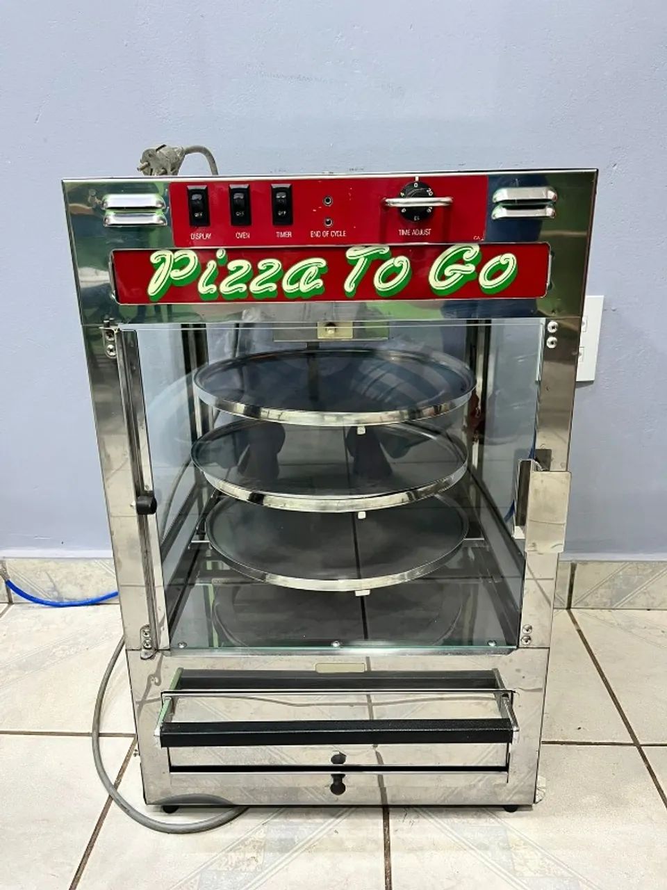 FORNO E ESTUFA PARA PIZZA IMPORTADO