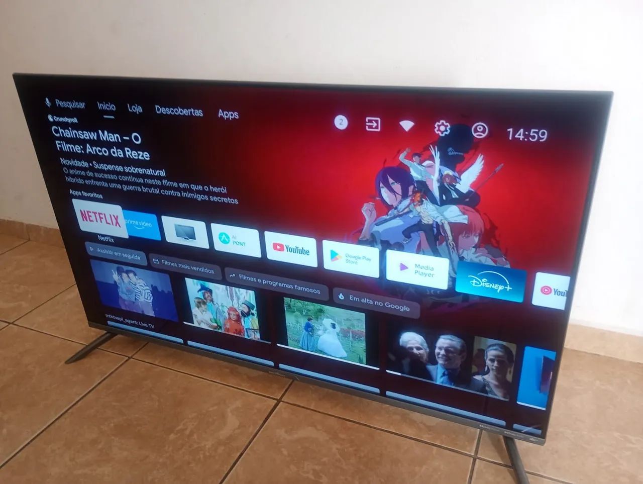 vendo essa tv 32 polegadas smart 4k  - Foto 5