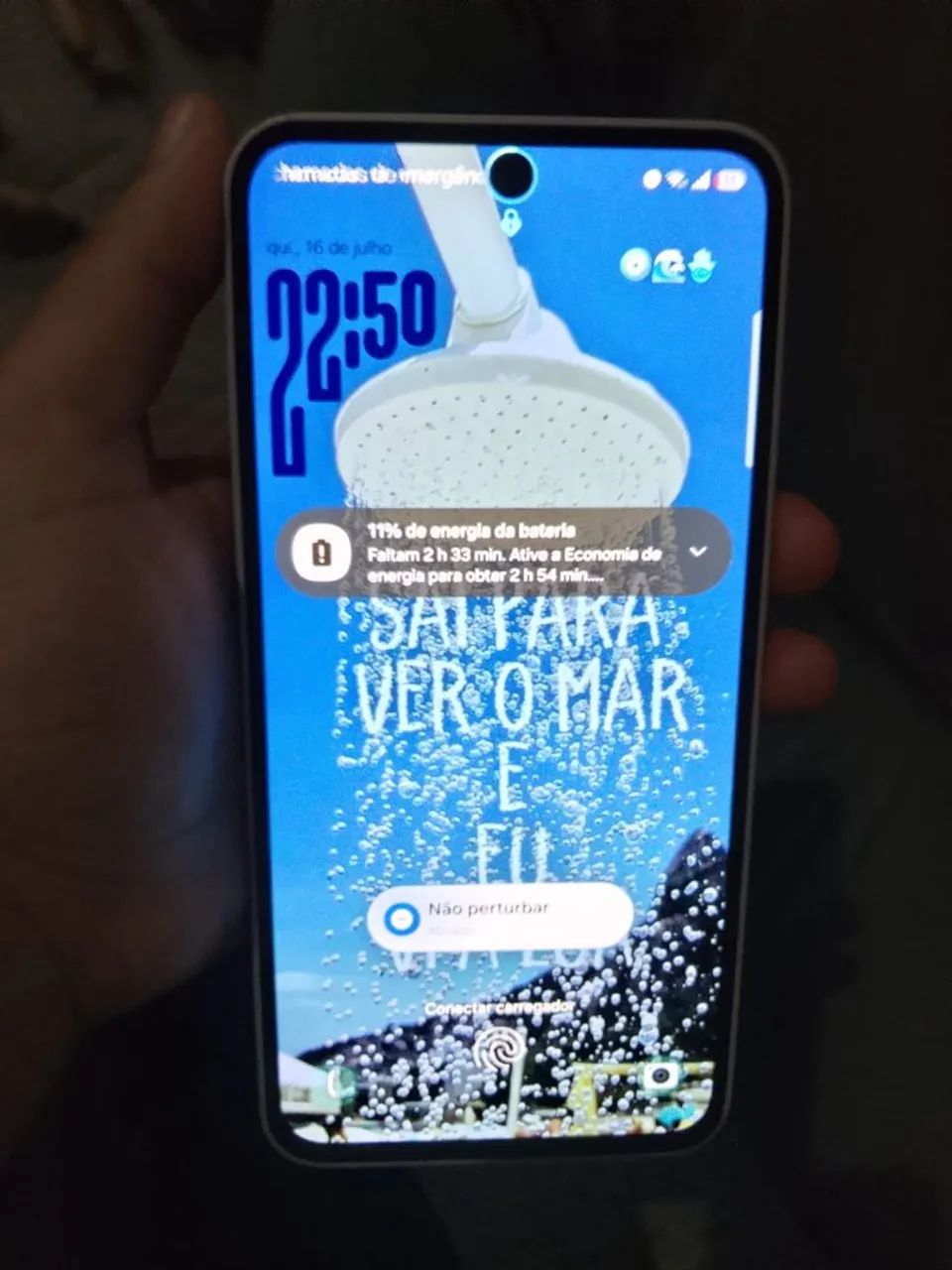 Galaxy A35 128gb pra vender logo,  OU TROCAR  - Foto 3
