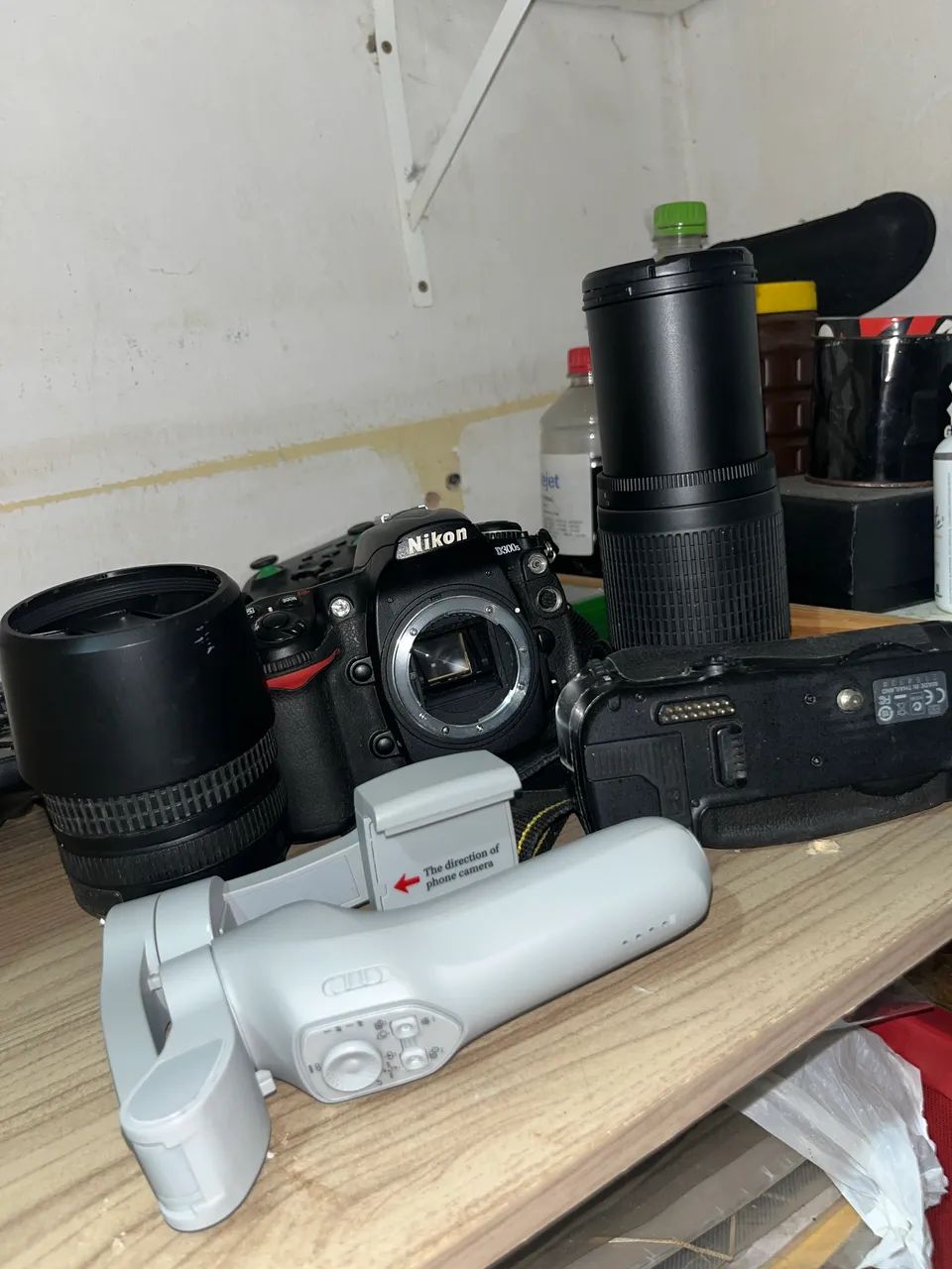 OPORTUNIDADE! Câmera Nikon D300s+Lente 18-140+Lente70-300+Gimbal - Foto 6