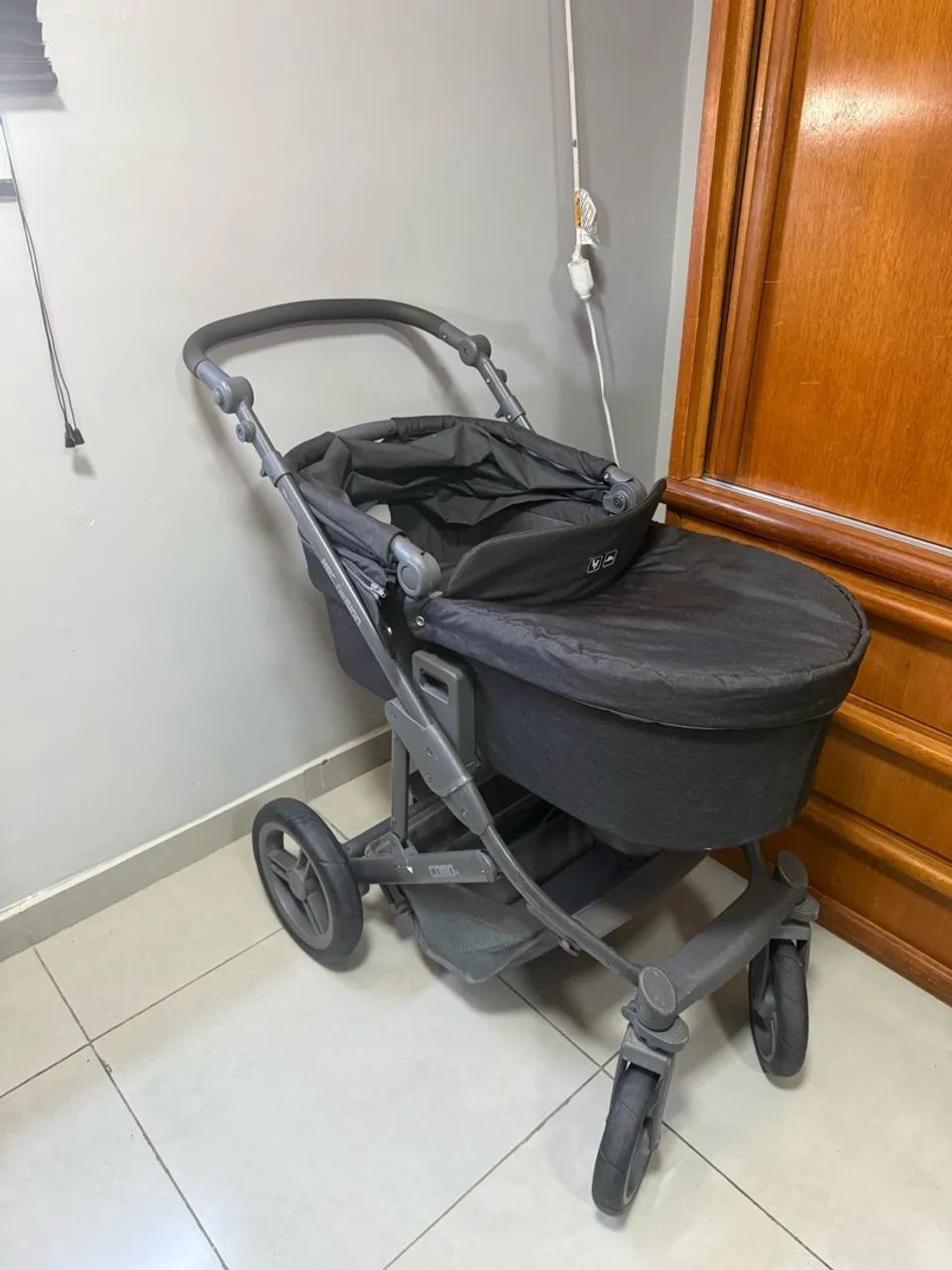 Carrinho de bebê completo,marca ABC Design - Foto 4