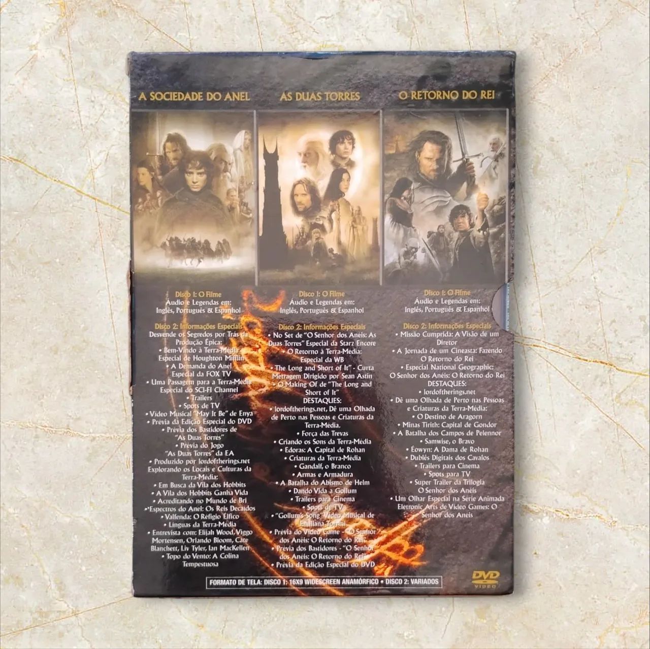 Senhor dos anéis box original  - Foto 3
