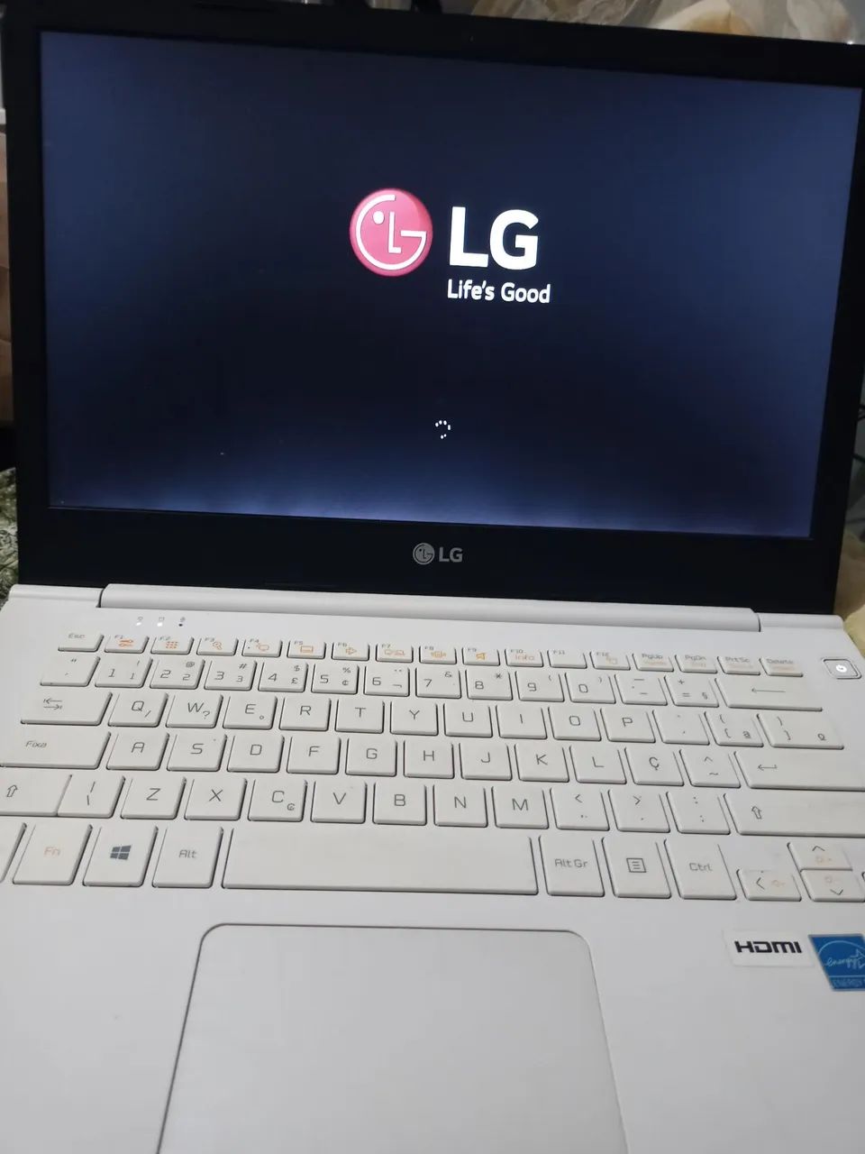 Vendo notebook LG 4G 500HD HIN 10