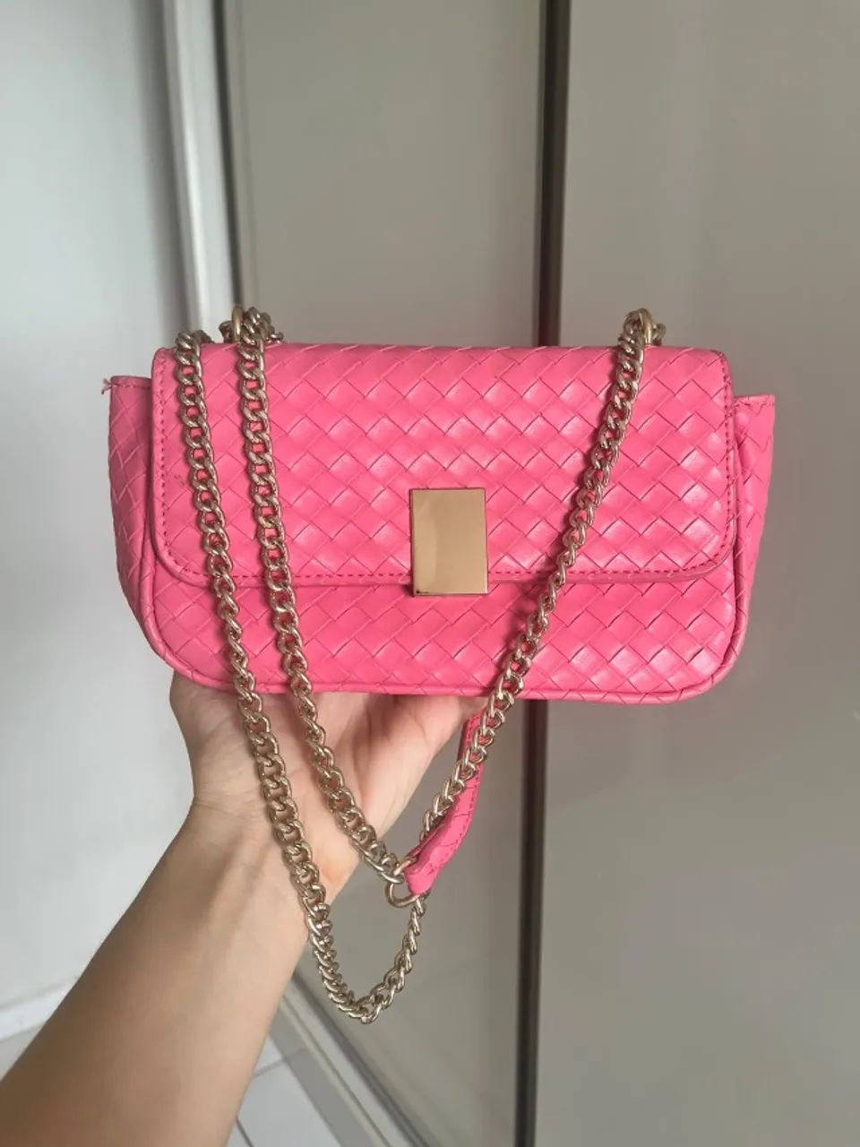 Bolsa Arezzo rosa novíssima - Foto 2