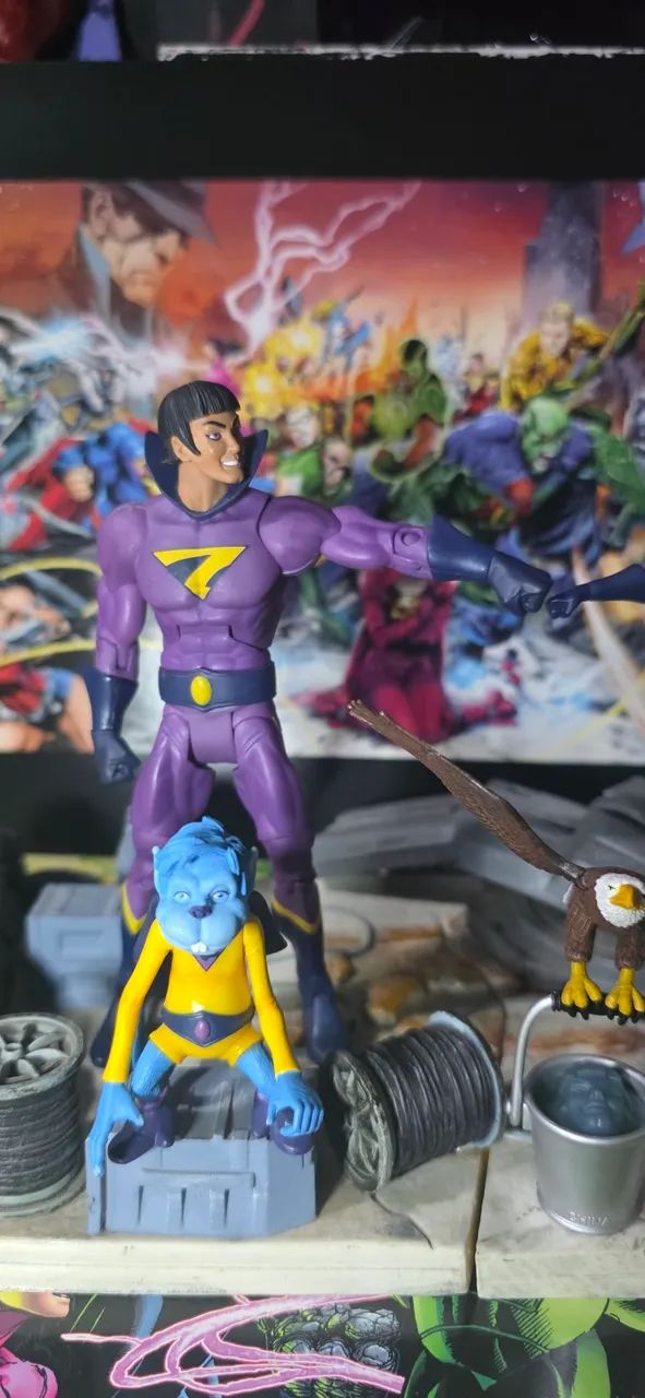 SUPER GÊMEOS DC UNIVERSO MATTEL  - Foto 2