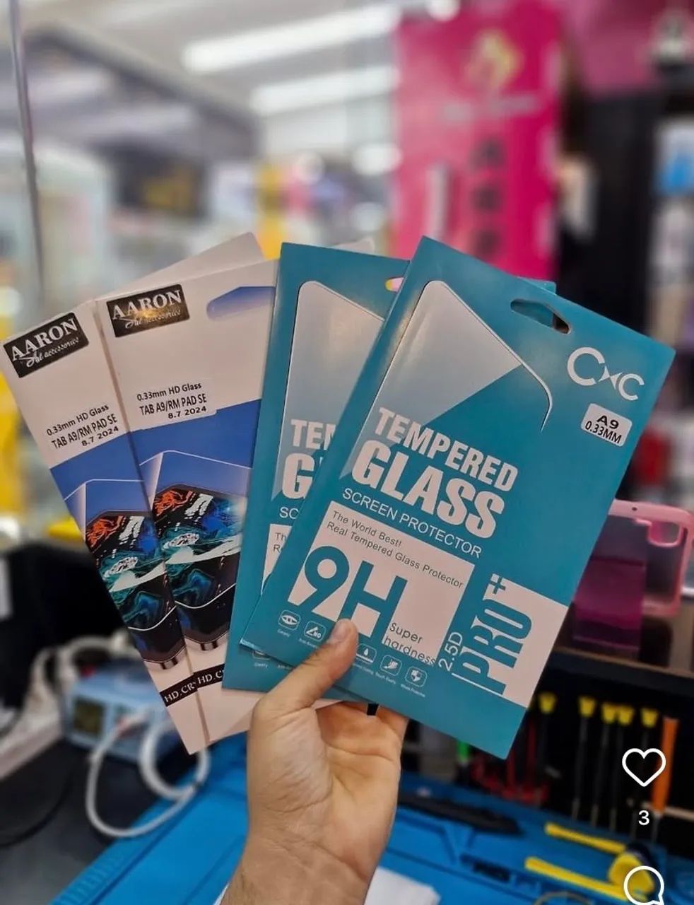 Película Fosca e Normal para TODOS os modelos de Tablet e IPad - Foto 3