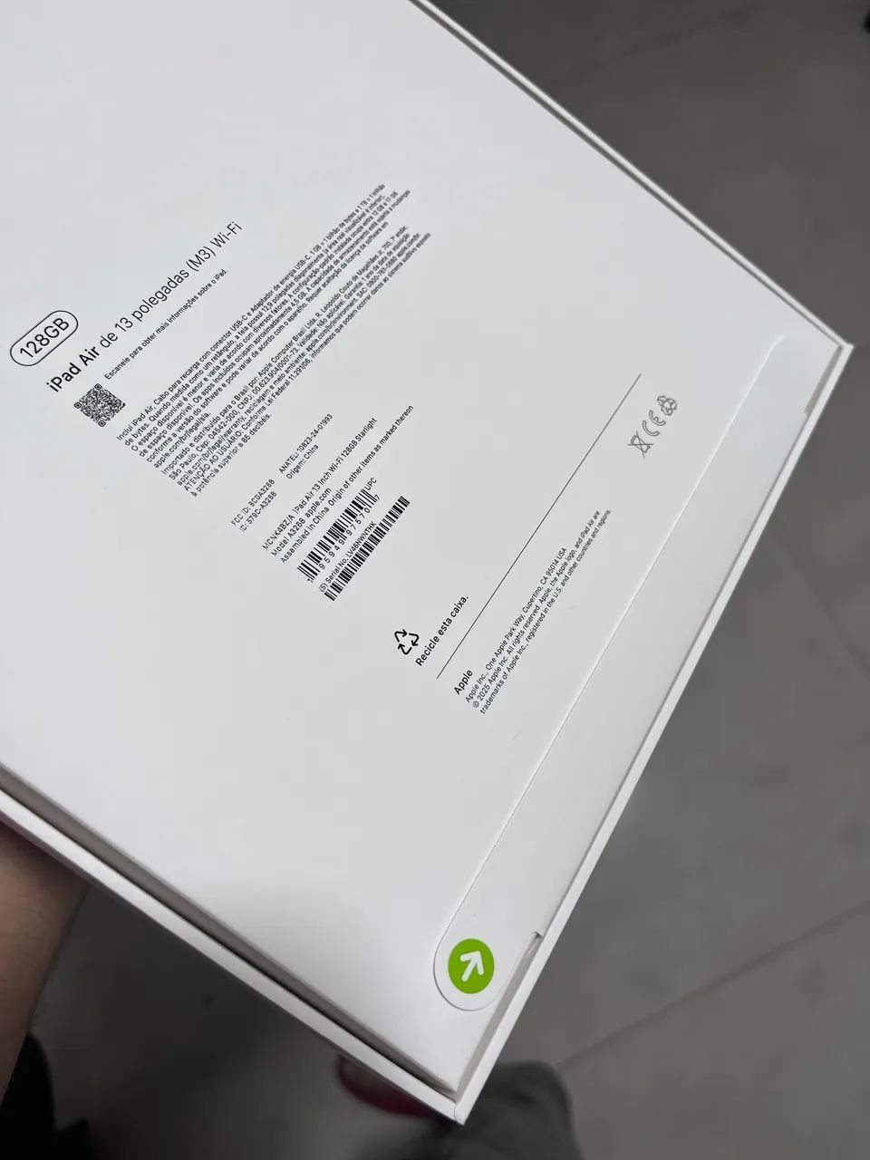 iPad Air ホワイト 本体+箱 NOVO] Apple iPad Air 13 M3 (2025) - 128GB Wi-Fi - Tablets e E