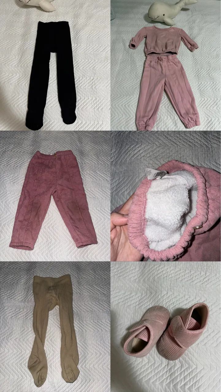Lote roupas e sapatos de menina - Foto 4