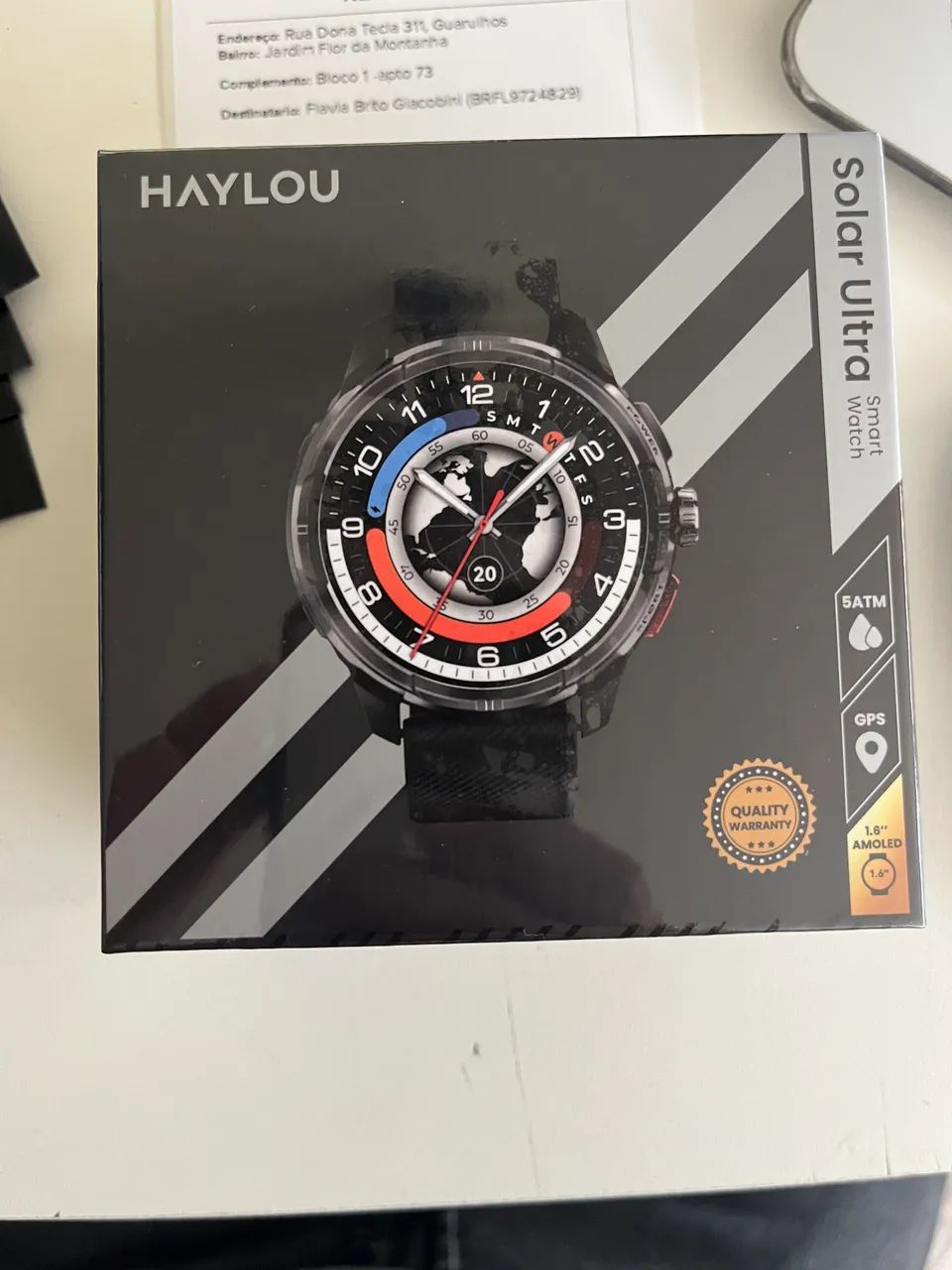 Smartwatch Mibro ultra leve 