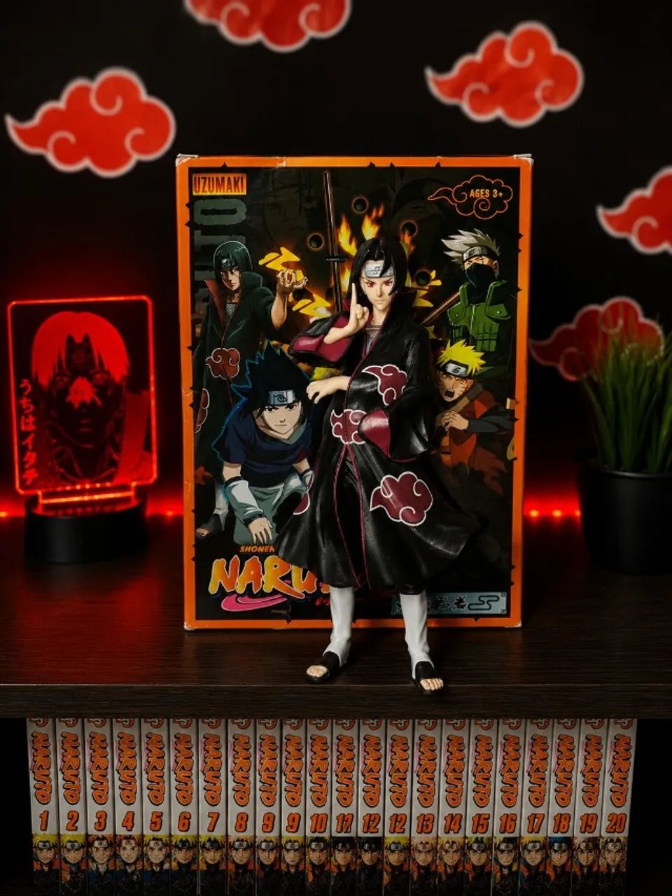 Bonecos colecionáveis Naruto Shippuden