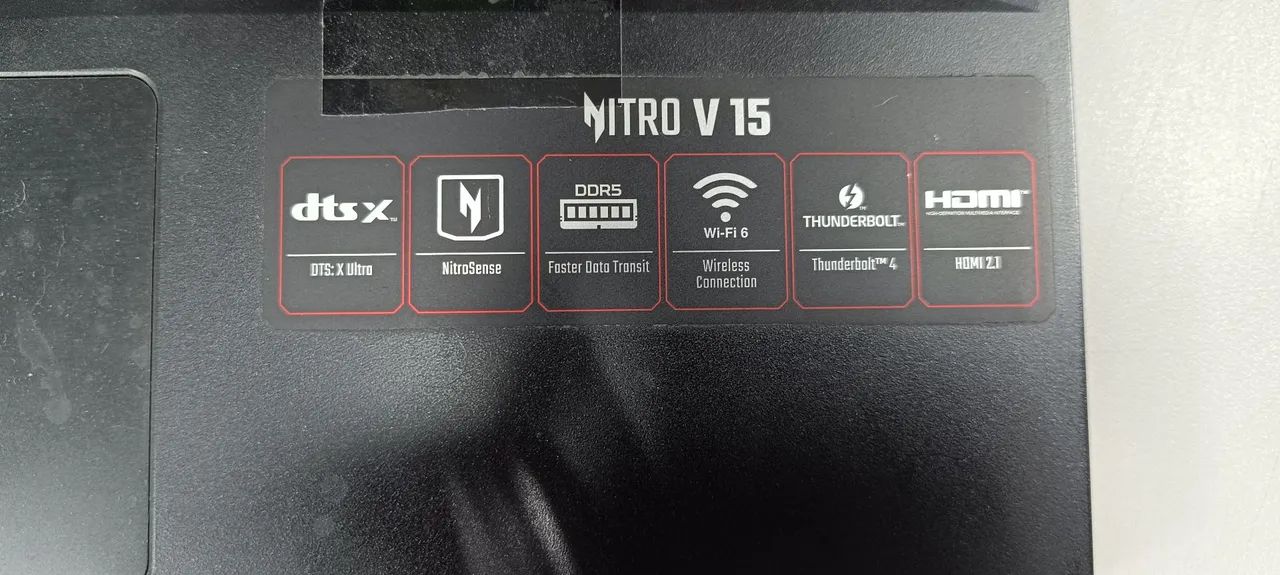 Notebook Nitro 15 i7 13gen 3050 6gb vram - Foto 5