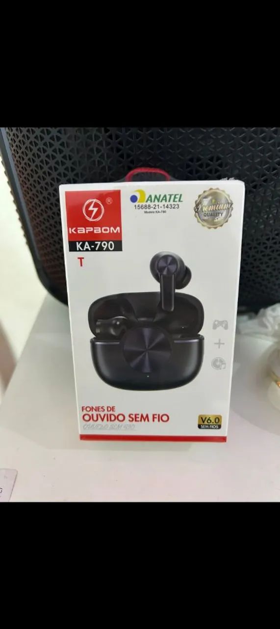 Fone de ouvido BT