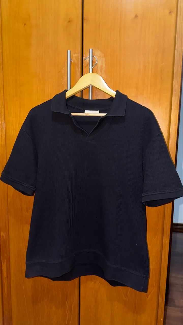 Camisa Polo Canelada Zara