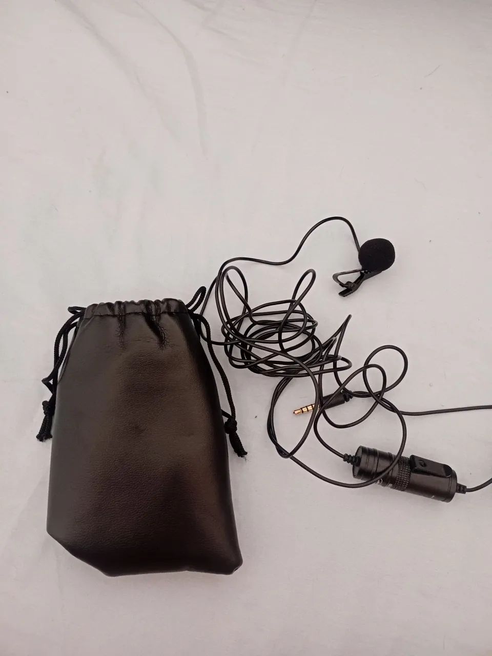 Microfone Lapela com fio