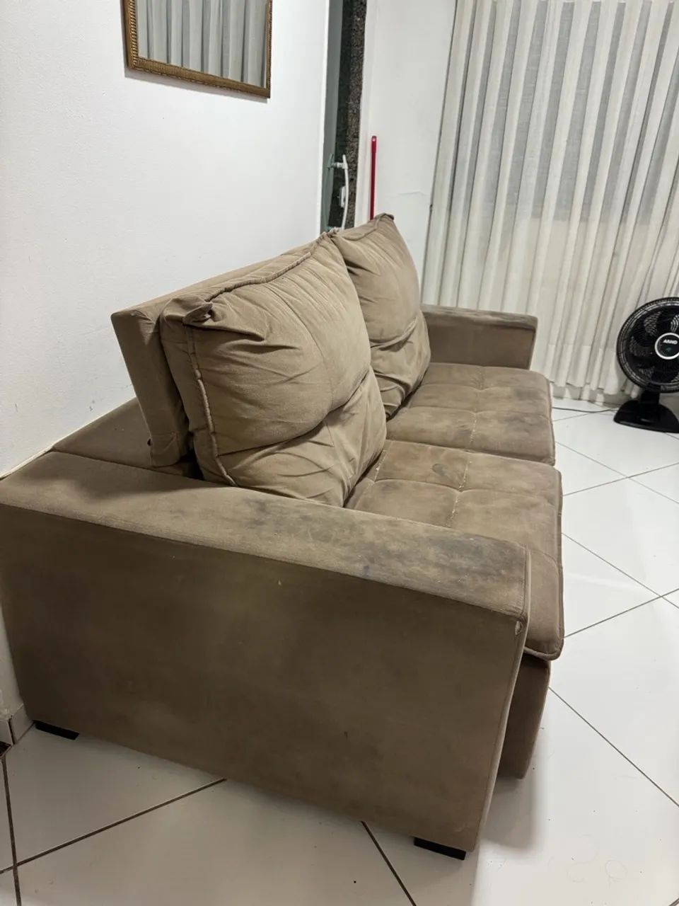 Sofá bom estado 2,20 - Foto 3