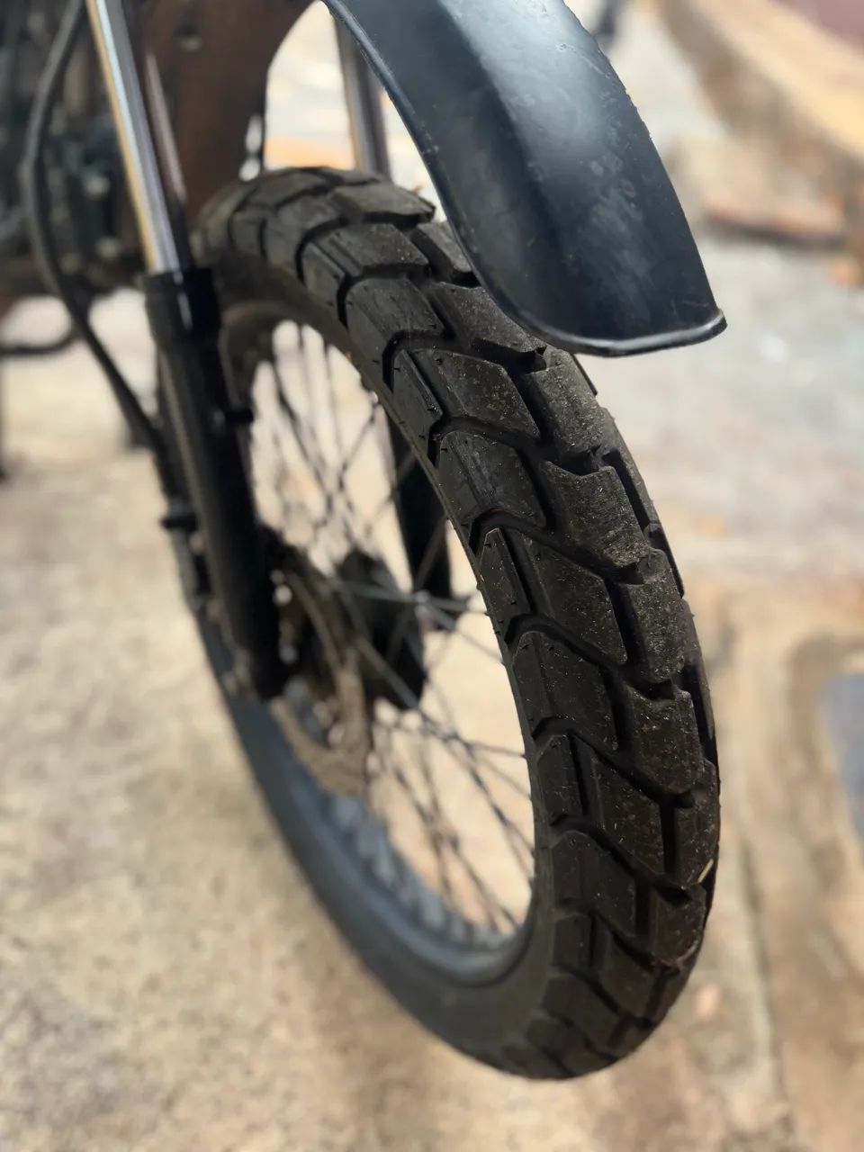 Shineray Worker 125cc estilo Scramble  - Foto 4