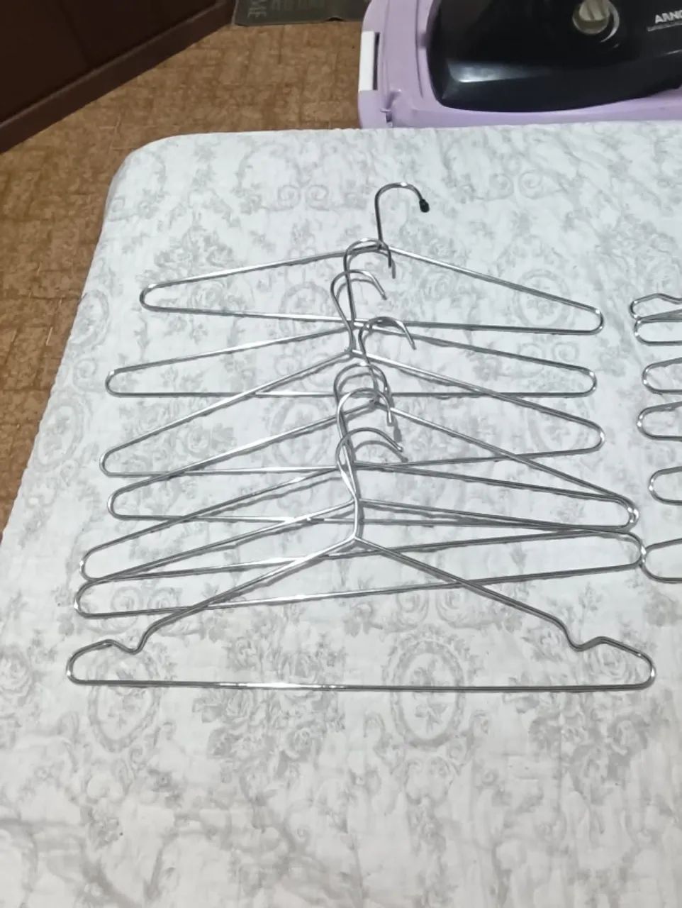 22 CABIDES DE METAL PRATA POR APENAS 22 REAIS - Foto 3