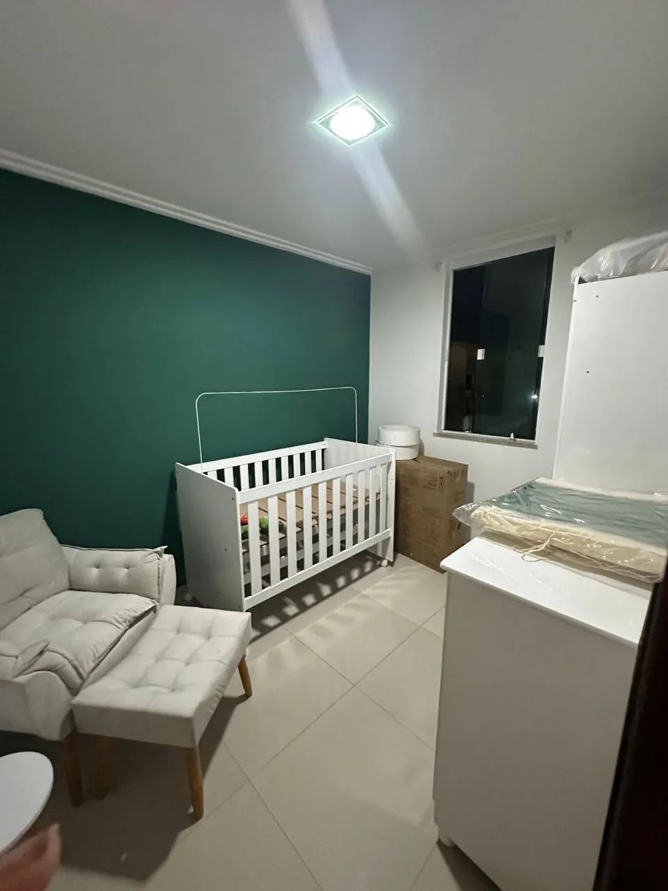 Berço com colchão 