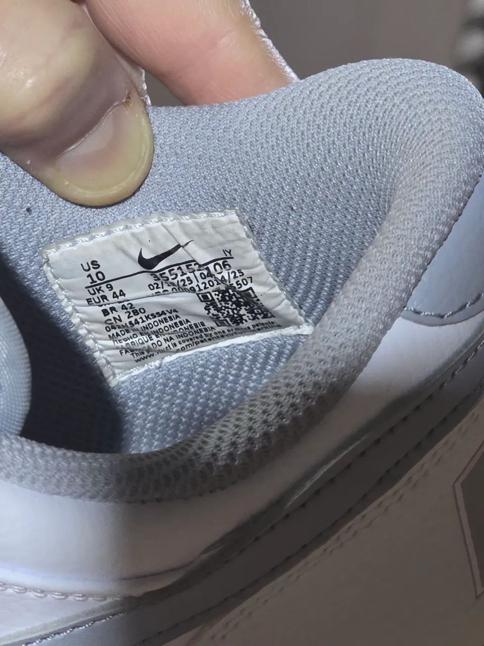 Tênis Nike Big Low Cinza 42 - Foto 4