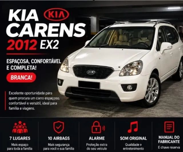 KIA Carens Carens EX 2.0 16V Aut. 2012