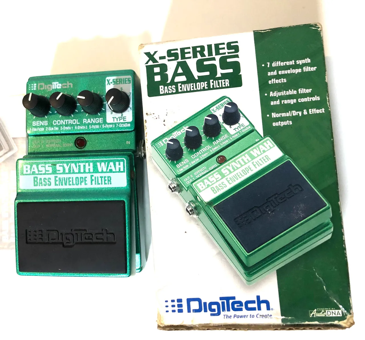 Pedal Bass Synth Wah Digitech - Instrumentos musicais - Centro