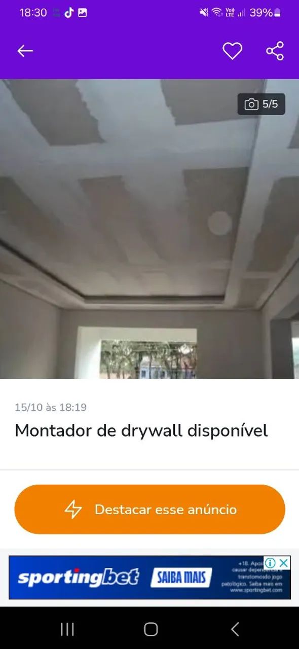 .montador de drywall e decoração em gesso 