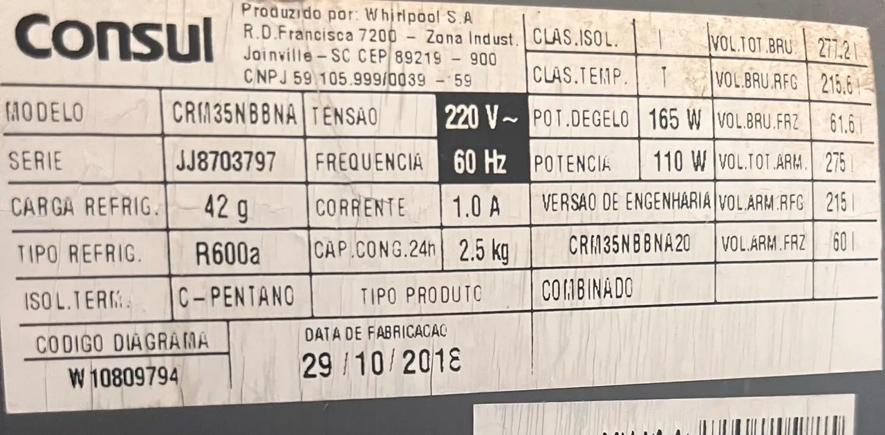 Geladeira CONSUL 275 L - Foto 3