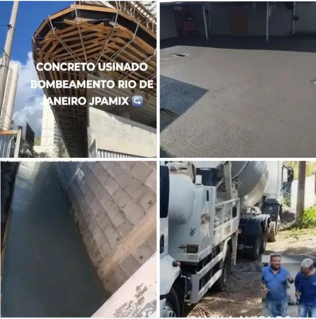 CONCRETO BOMBEADO PARA PISOS E LAJES RIO DE JANEIRO 