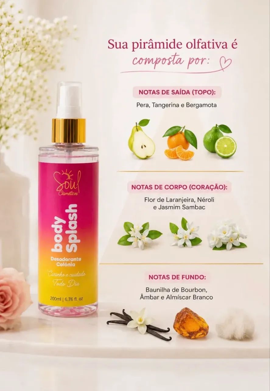 Kit 4 body splash perfume Virginia + brinde  - Foto 5