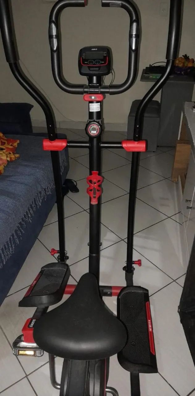 Bicicleta e eliptico 2 em 1  - Foto 2