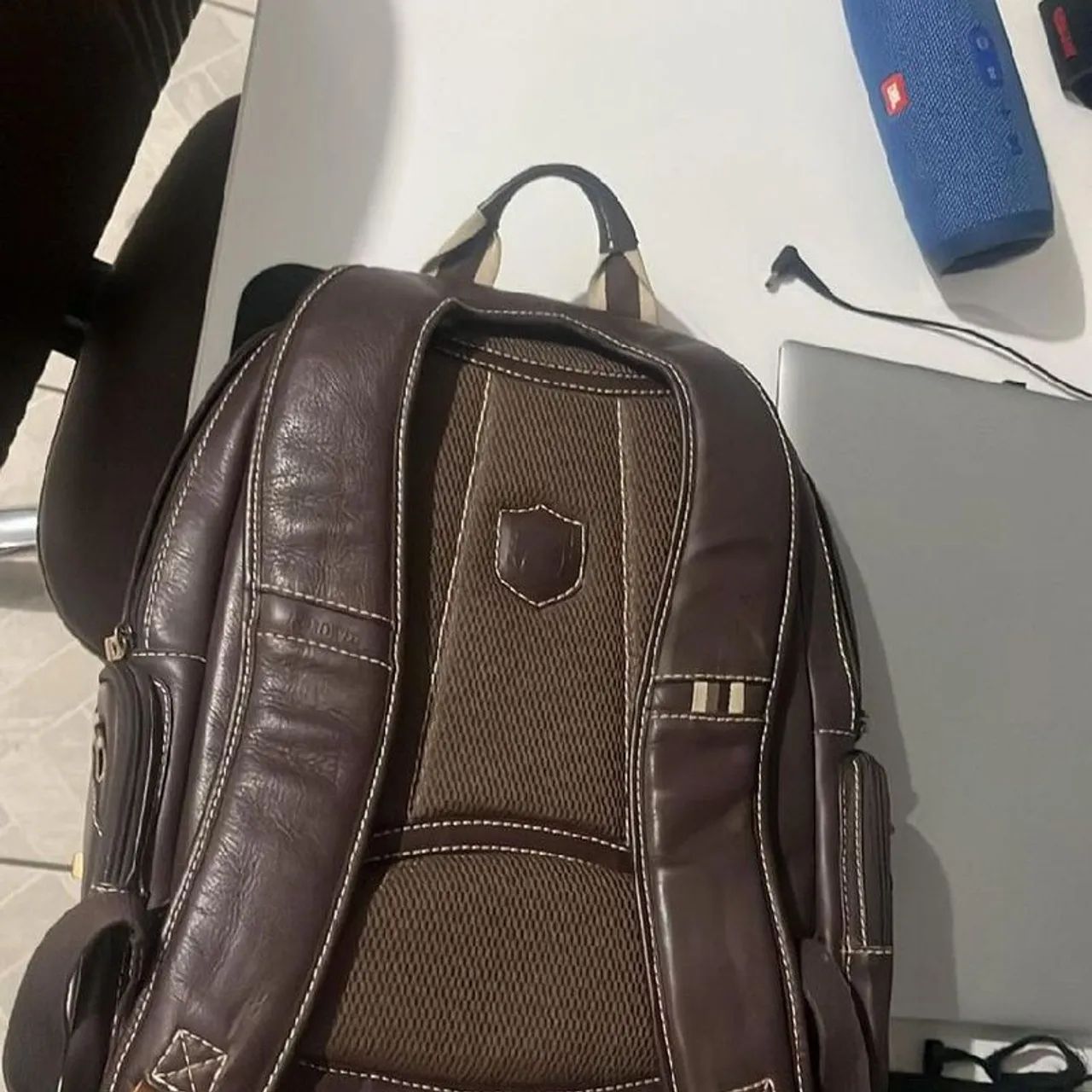 MOCHILA COURO LEGÍTIMO NORDWEG ORIGINAL - Foto 2