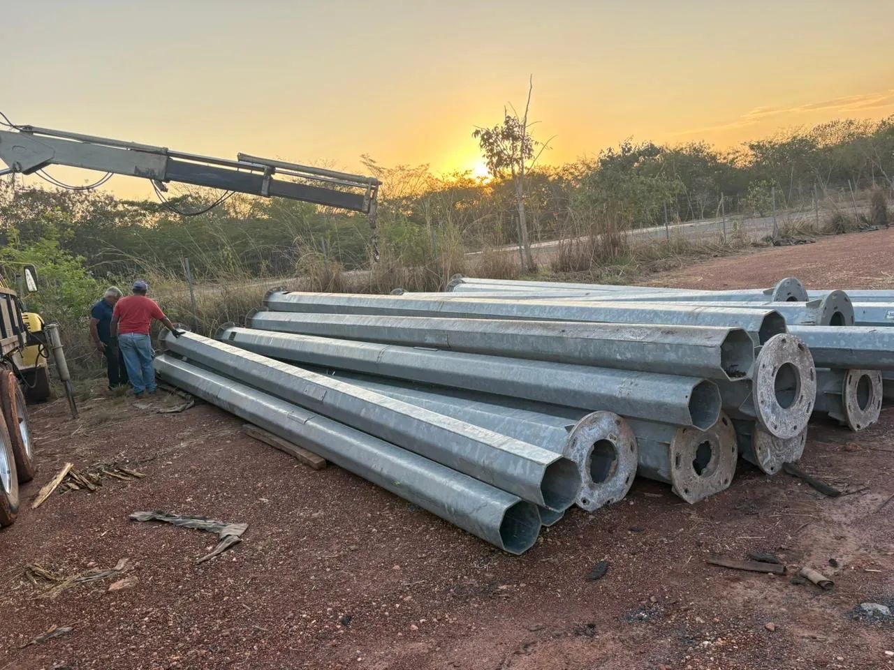 Postes de ferro galvanizado  - Foto 5