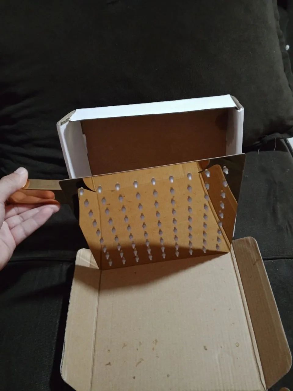 Vendo Esse Chuveiro Luxuoso Lacrado Nunca Usado Ele er Inoxidável cor de ouro  - Foto 6