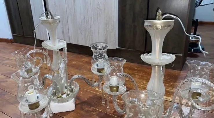 Lustre de cristal  - Foto 2