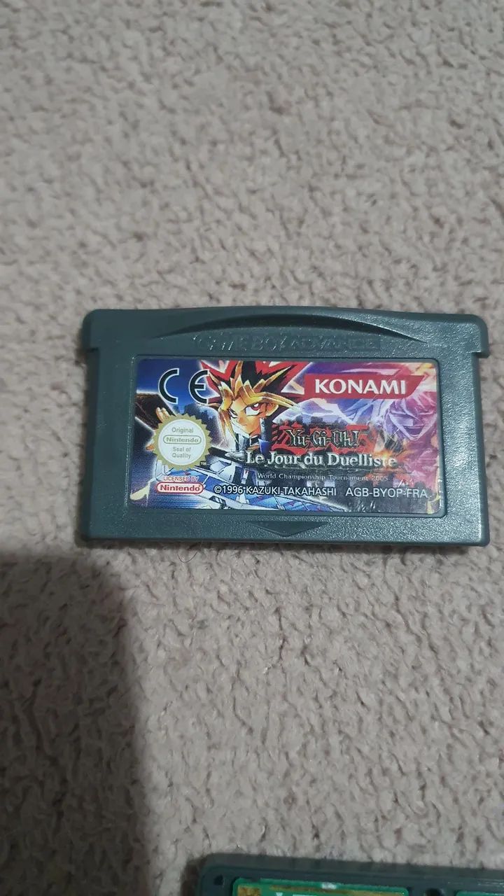 Lote 2 jogos Yu-Gi-Oh para GBA Game Boy Advance - ORIGINAL  - Foto 4