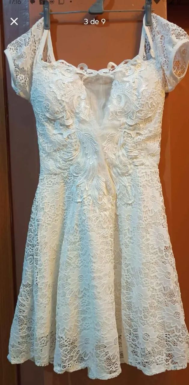 Vestido rodadinho estilo boneca M - Foto 3