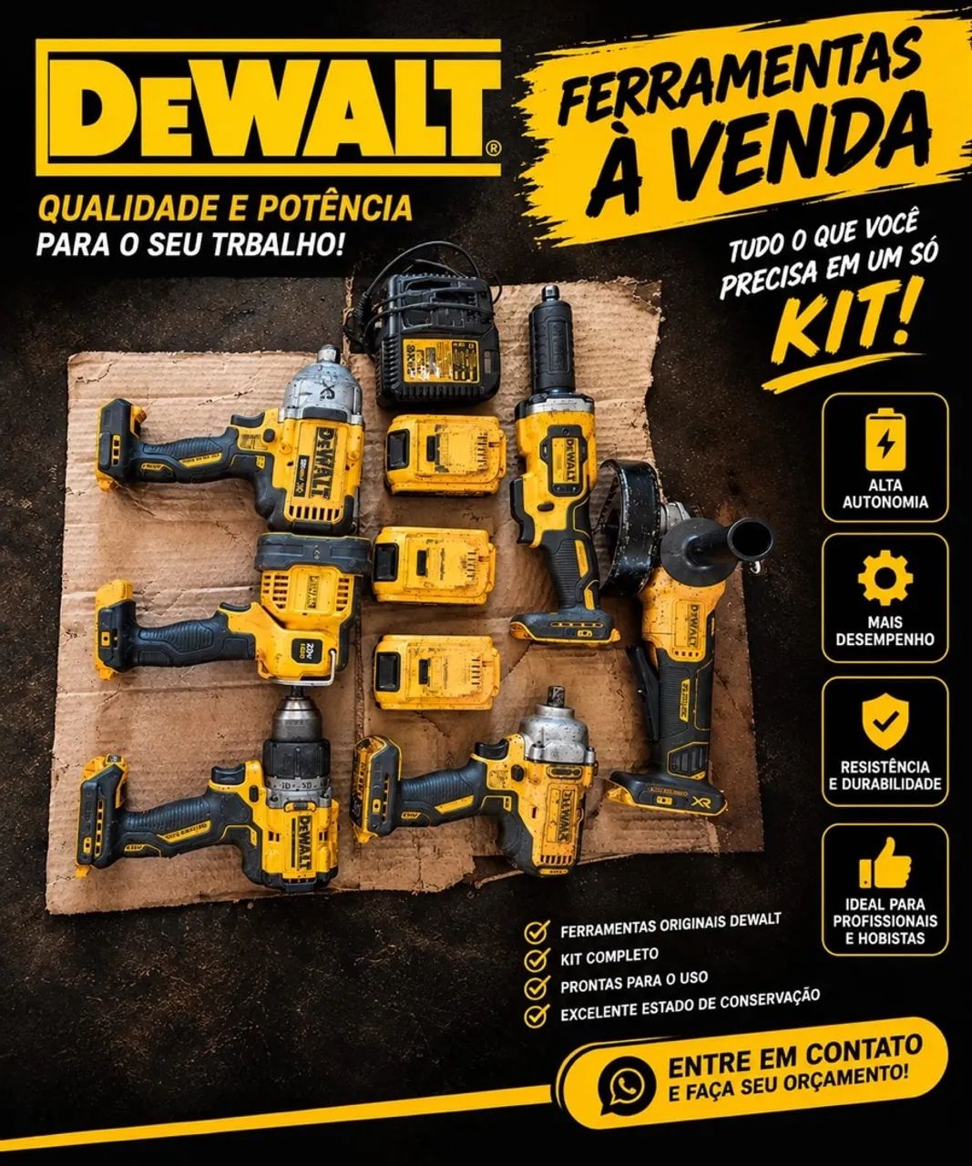 Kit chave elétrica 