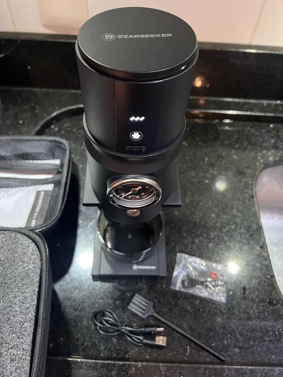 Cafeteira de espresso portátil Starseeker Super 58 - Foto 5