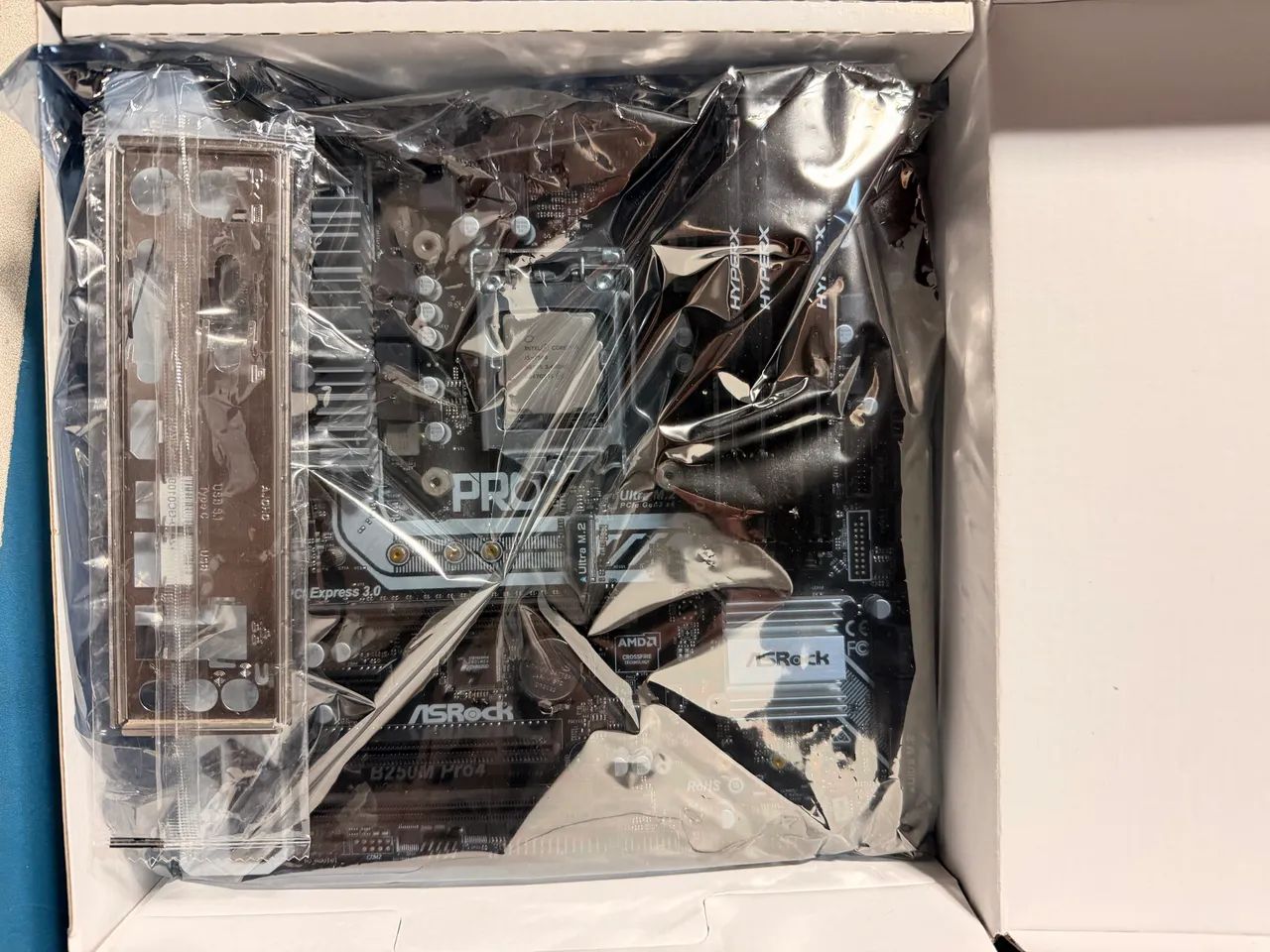 processador I5-7500 + B250M PRO4 + 12gb ram ddr4 - Foto 4