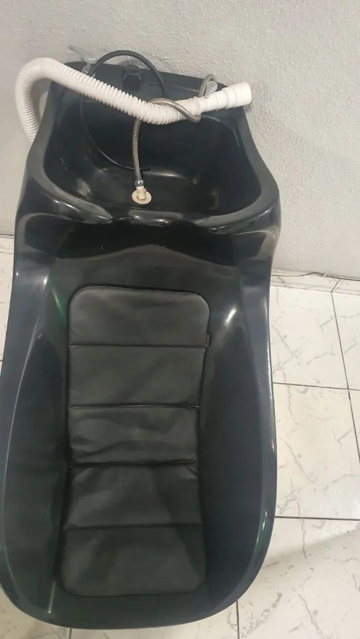 Cadeira de salão que deita e lavatório passo cartão com a taxa do cliente  - Foto 5