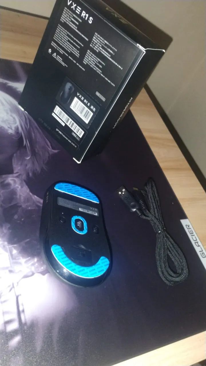 VXE Dragonfly R1 (branco e preto) - Foto 2