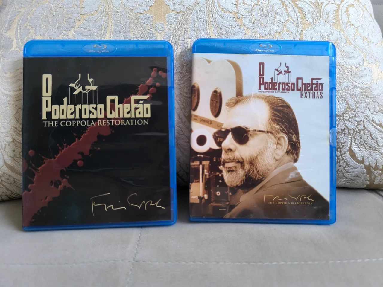 Box Blu-ray da trilogia O Poderoso Chefão: The Coppola Restoration. - Foto 2