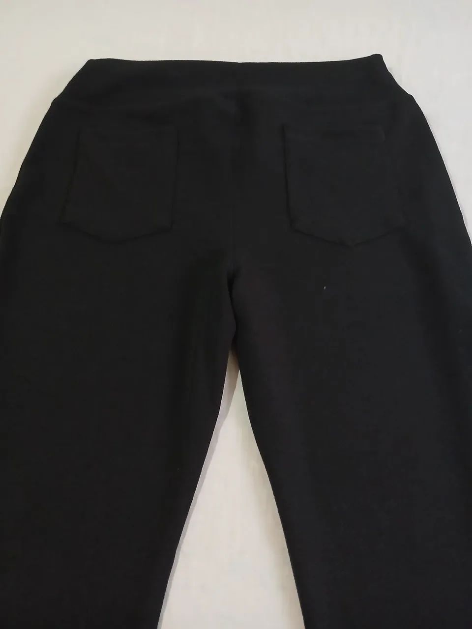 Calça feminina malha preta  flare - Foto 3
