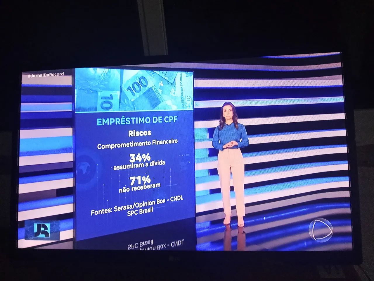 Tv LG 28 polegadas com conversor integrado  - Foto 5