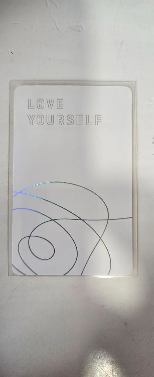 BTS] Love Yourself | Album version L | Photocard oficial - Jin
