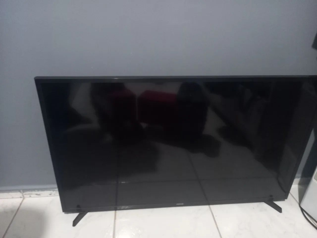 Tv 43 polegadas com defeito / retirada de peças 