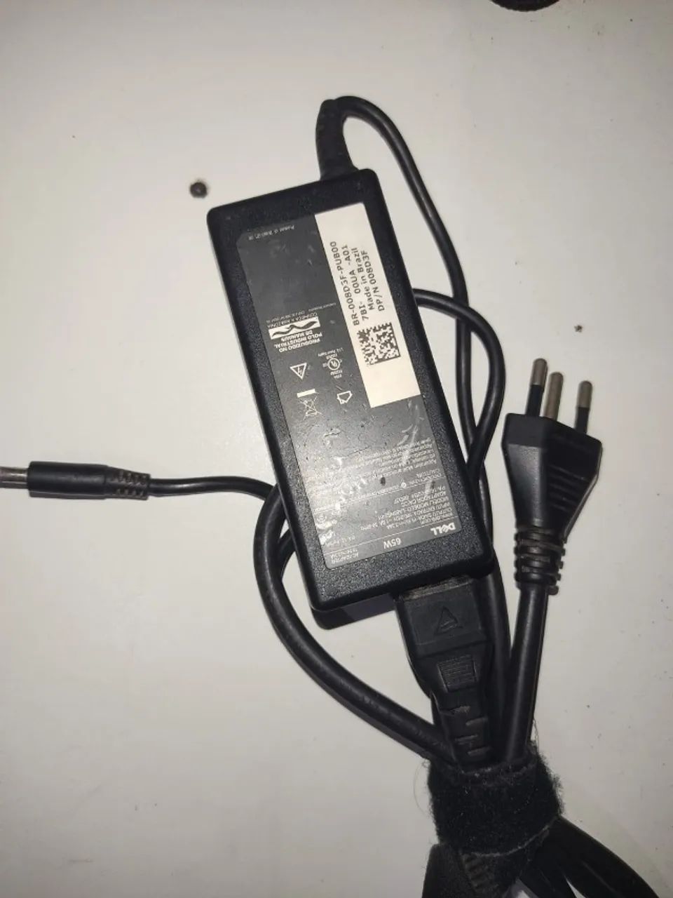 Fonte Carregador Original Dell 65W 19.5V 3.34A com Cabo de Força - Foto 3