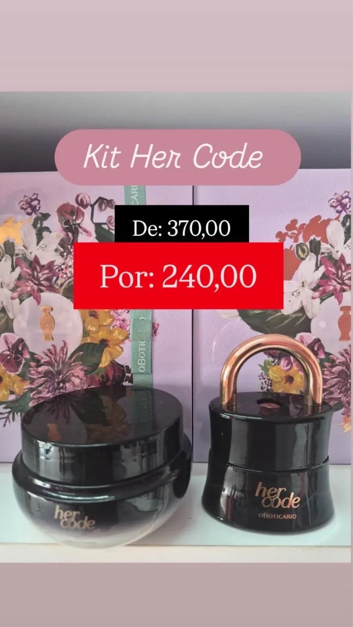 Kit dia Dos namorados O Boticário  - Foto 3